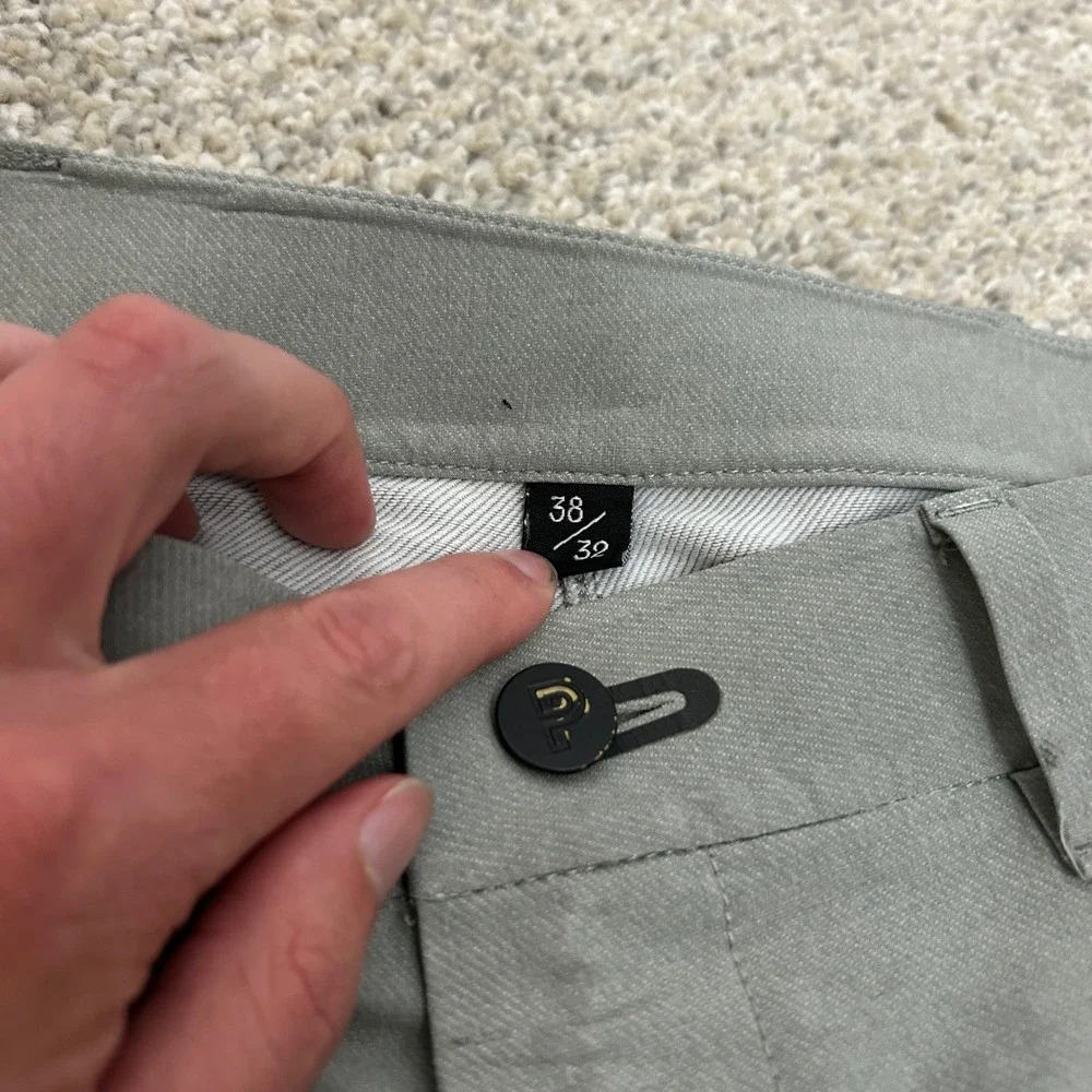 Public Rec Dealmaker Pants 38x32 (Fitts 38X30) Grey Stretch‎ Five-Pocket Chino